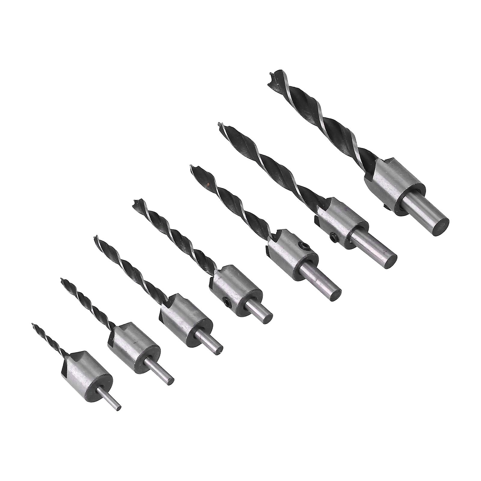 Wood Countersunk Drill Bit Set High Speed Steel for Carpentry