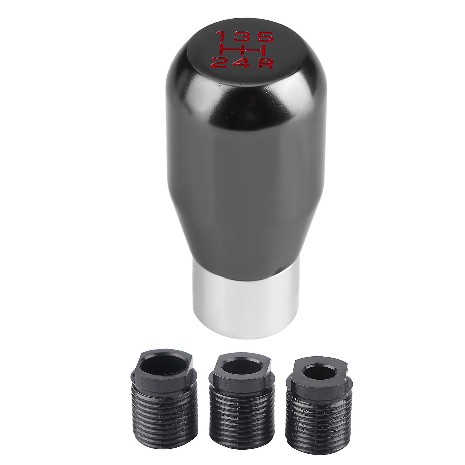 Gear Shift Head,Universal 5 Speed Aluminum Universal Gear Shift Head Car Gear Shift Knob Power Packed Performance