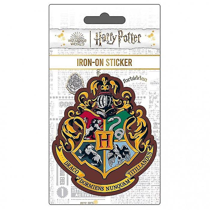 Harry Potter Hogwarts Crest Iron-On Sticker