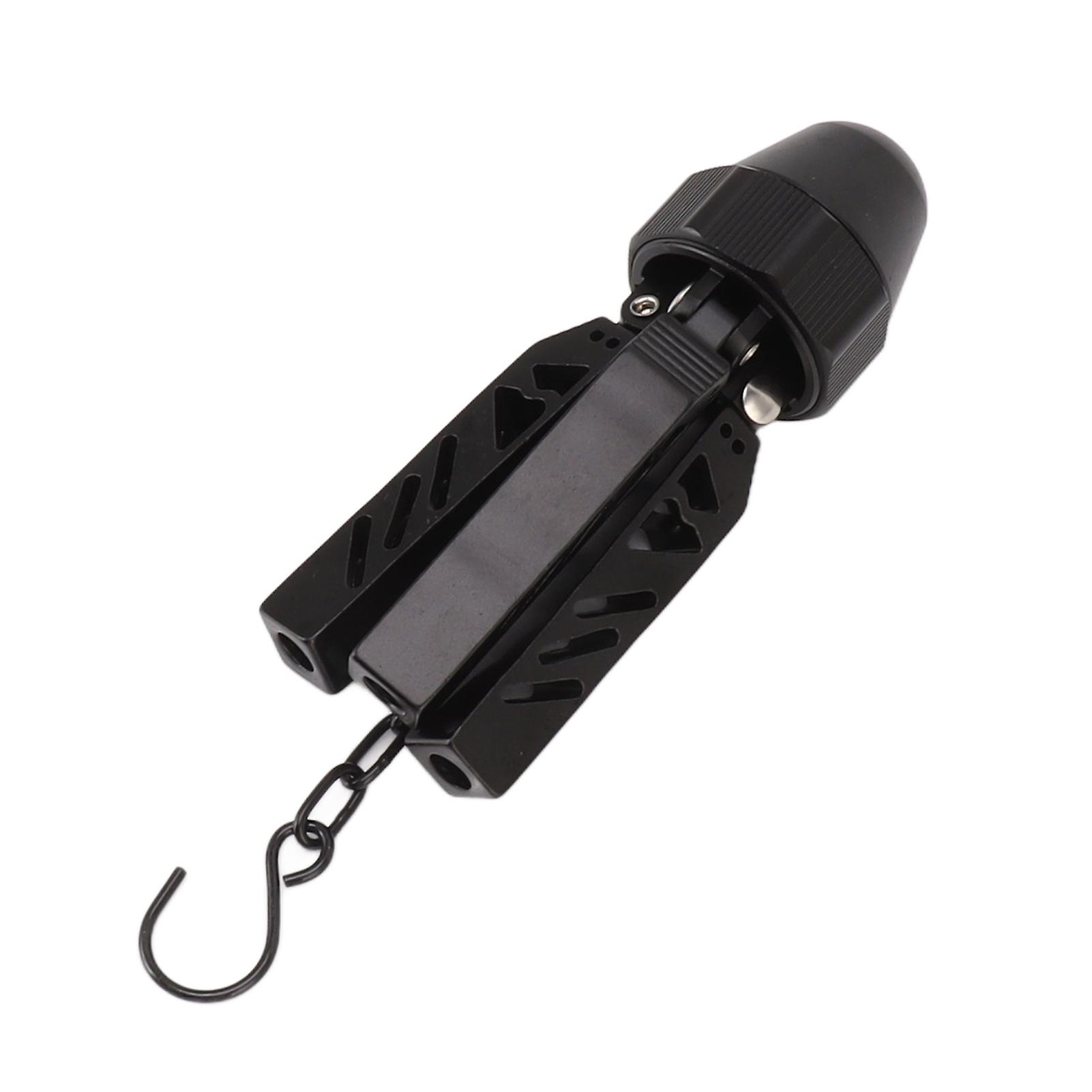 Aluminum Alloy Camping Tripod Camping Supplies Camping Tripod Aluminum Alloy Stable Multifunctional Black A Shaped Tent Support Pole for Outdoor