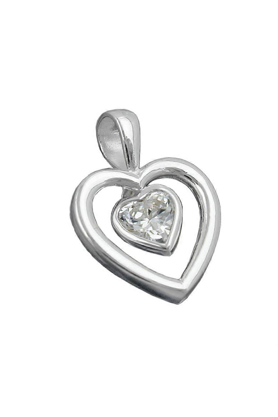 Pendant Heart Moveable Silver 925 - Gl90944