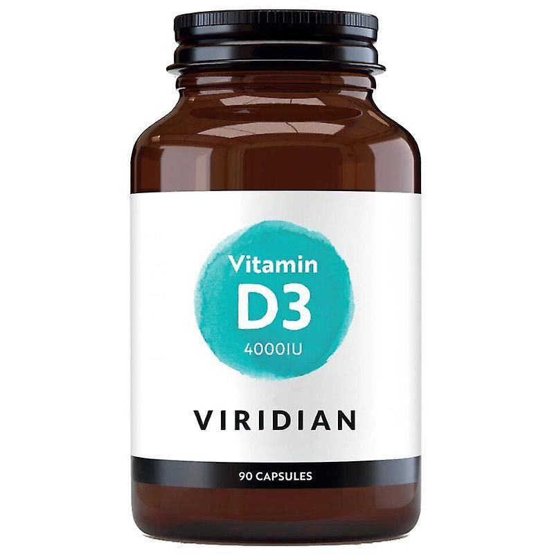 Viridian Vitamin D3 4000IU Veg Caps 90 (246)