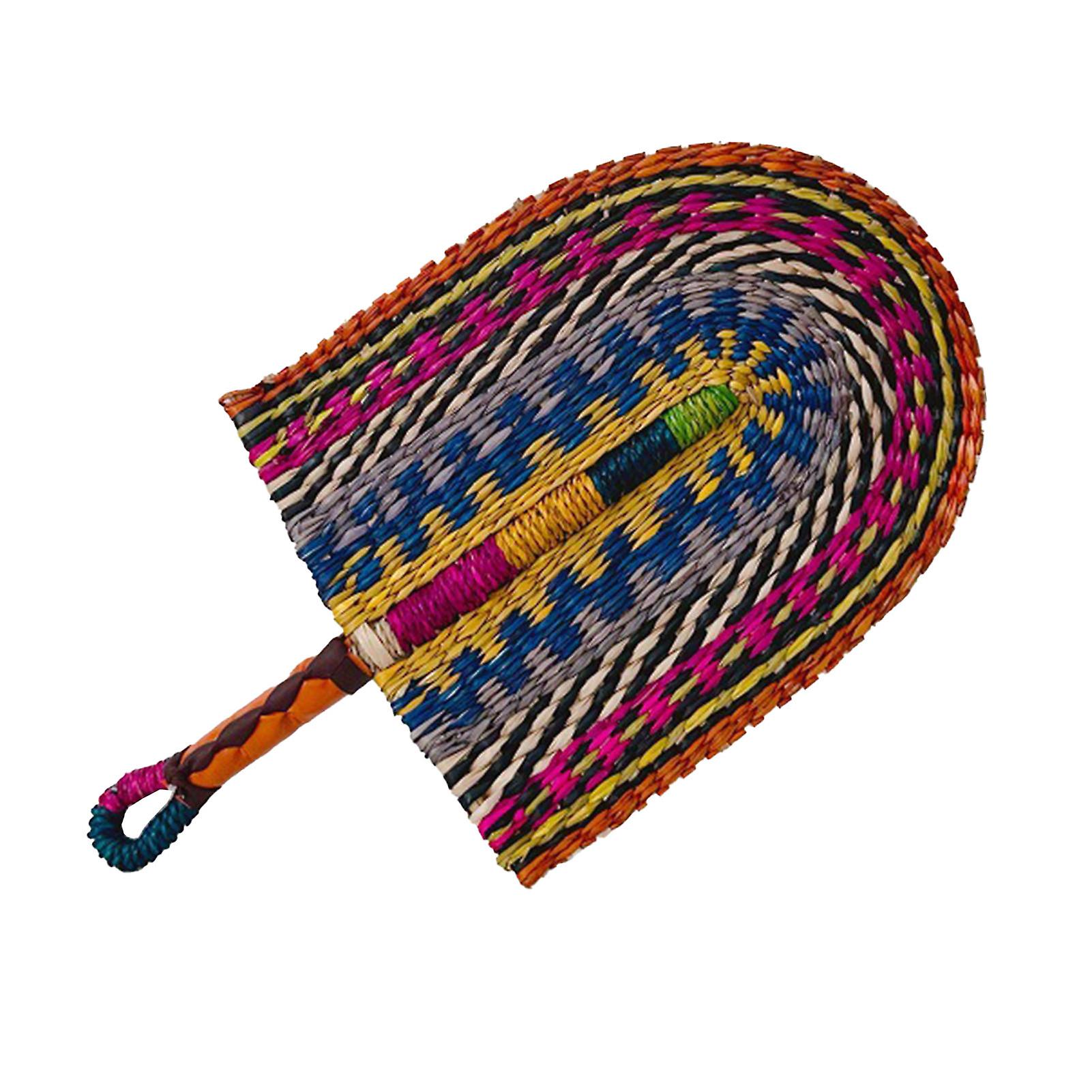 Daily Use Summer Hand Crank Bushel Fan Portable Sturdy Handheld Fan For Wall Decor