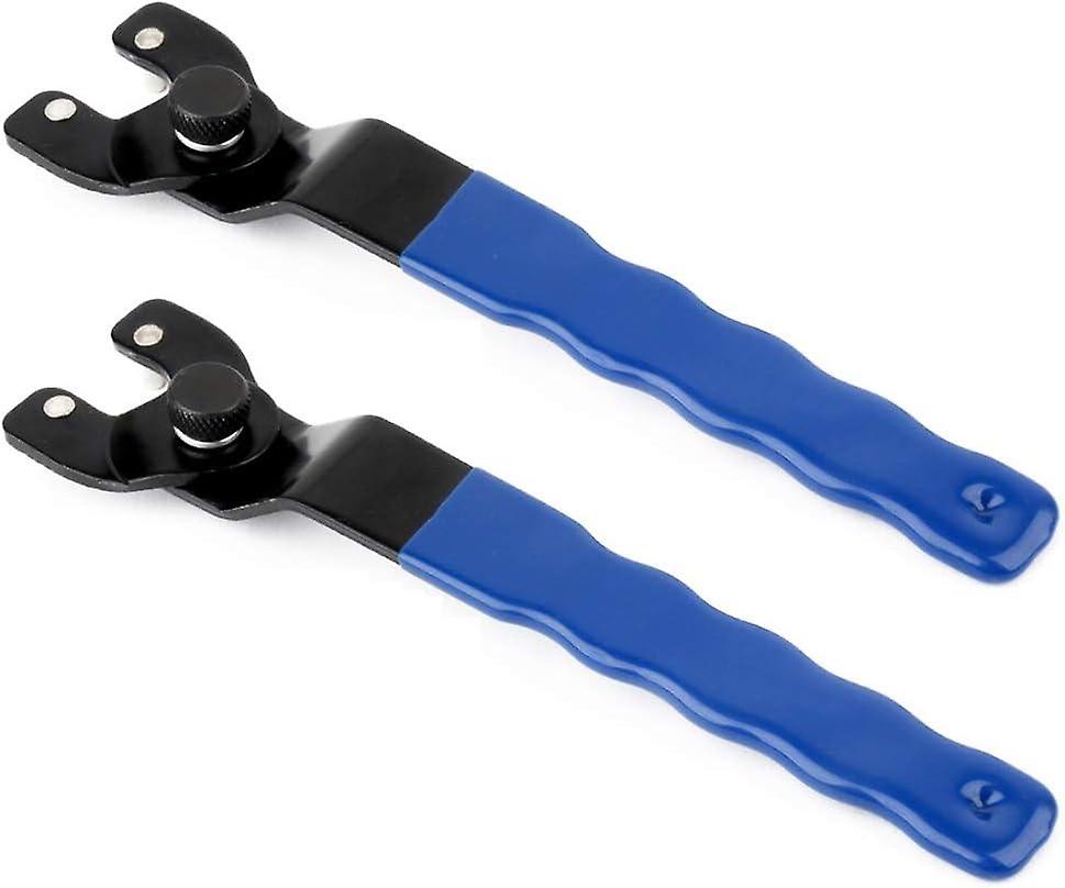 2PCS 8-50mm Angle Grinder Adjustable Wrench ， Grinder Locknut Wrench ， Adjustable Spindle Wrench, Bo