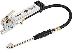 Draper 36632 Air Line Inflator With Twin Open Ended Push On Connectors