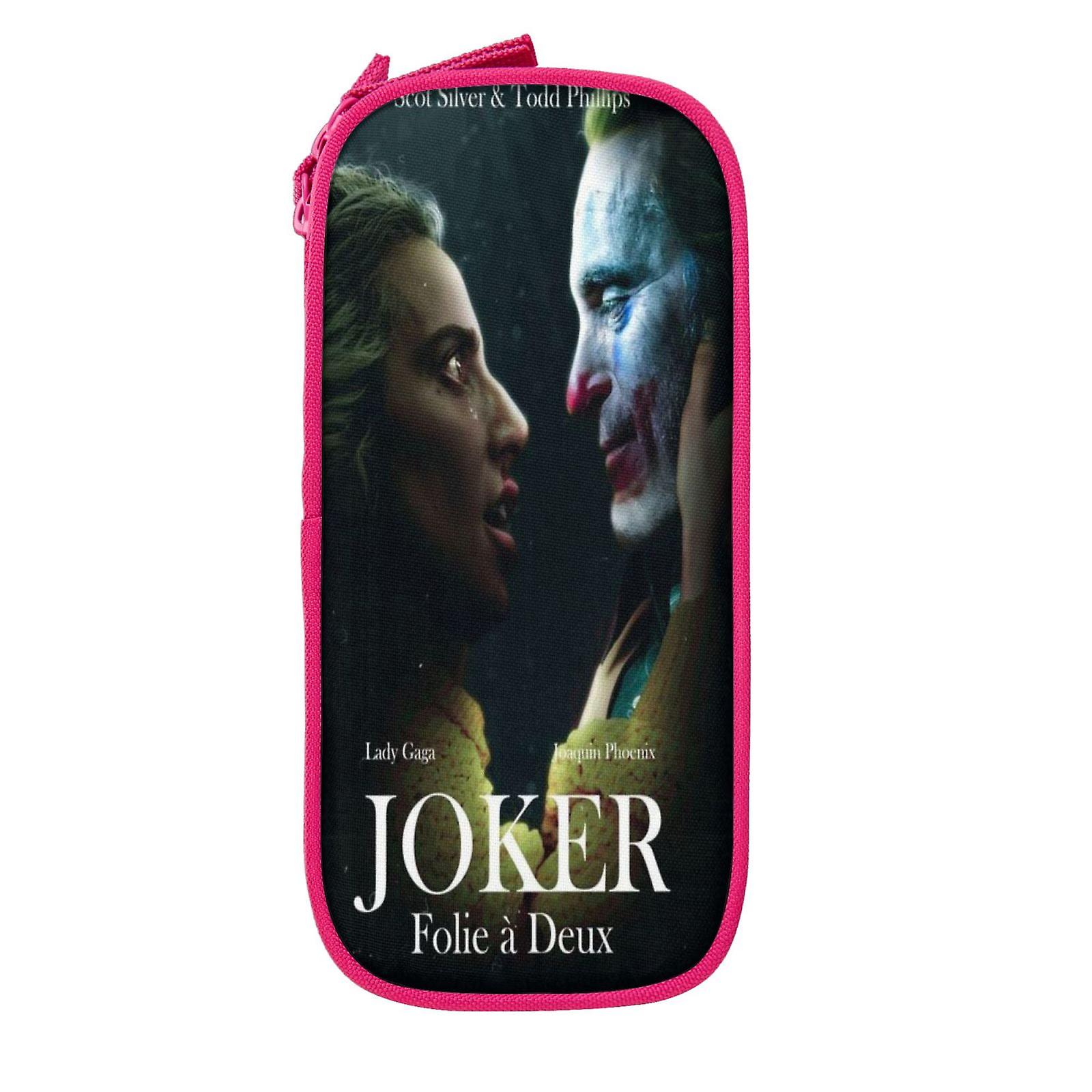 ジッパー付きジョーカーペンケース、大容量ペンポーチ、大容量収納バッグ、耐久性のあるペンボックス、子供のための新学期用品、ティーン、学生、男の子、女の子、アドゥ