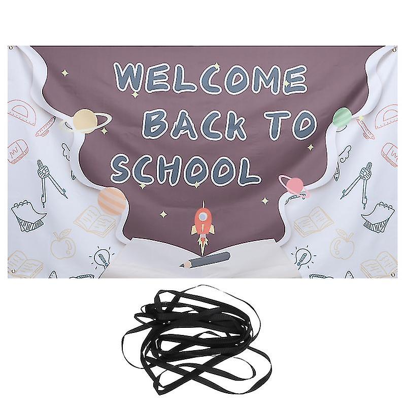 1pcs Back-to-school Banner