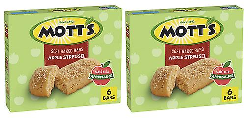 Mott's Soft Baked Bars Apple Streusel 2 Pack