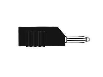 Hirschmann STECKVERBINDER 4mm MIT LANGER ODER SCHWENKKUPPLUNG, MIT SCHRAUBE
