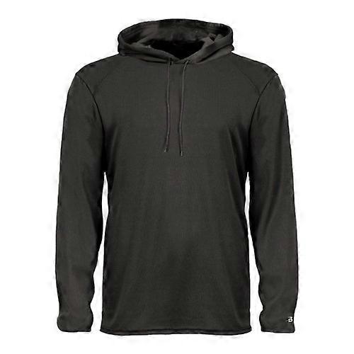 Badger B-Core Hooded Long Sleeve T-Shirt