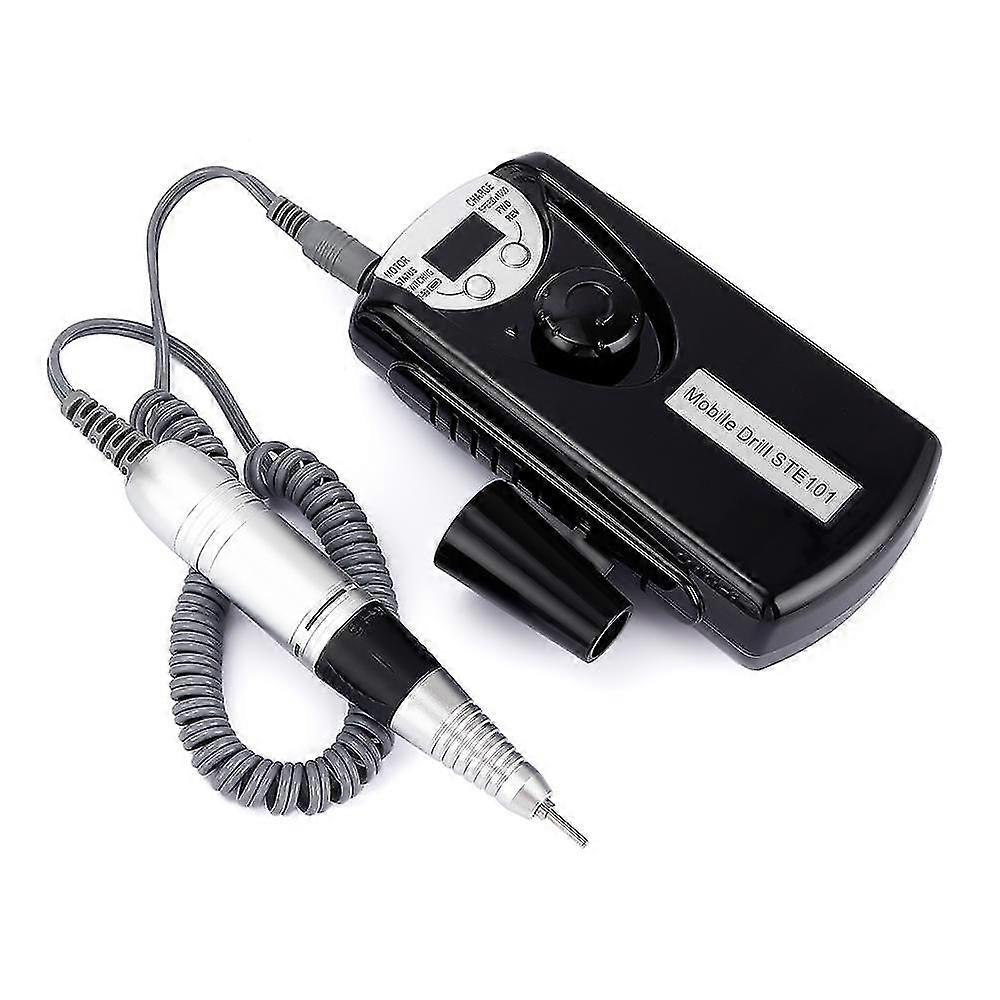 Nail Dryers Nail Drill Machine Portable Machine Set For Cutter Device 30000rpm|electric Manicure Drills Black