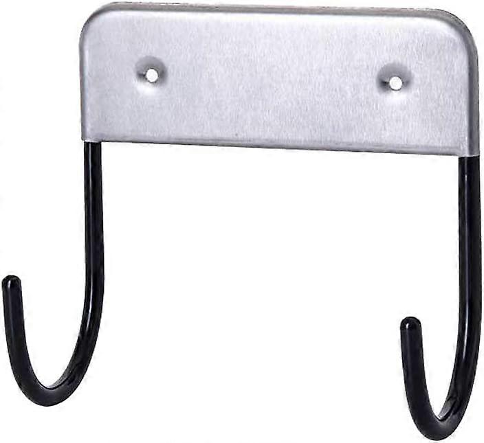 Wall mounted ironing board rack, ironing board hook, stainless steel, iron storage solution