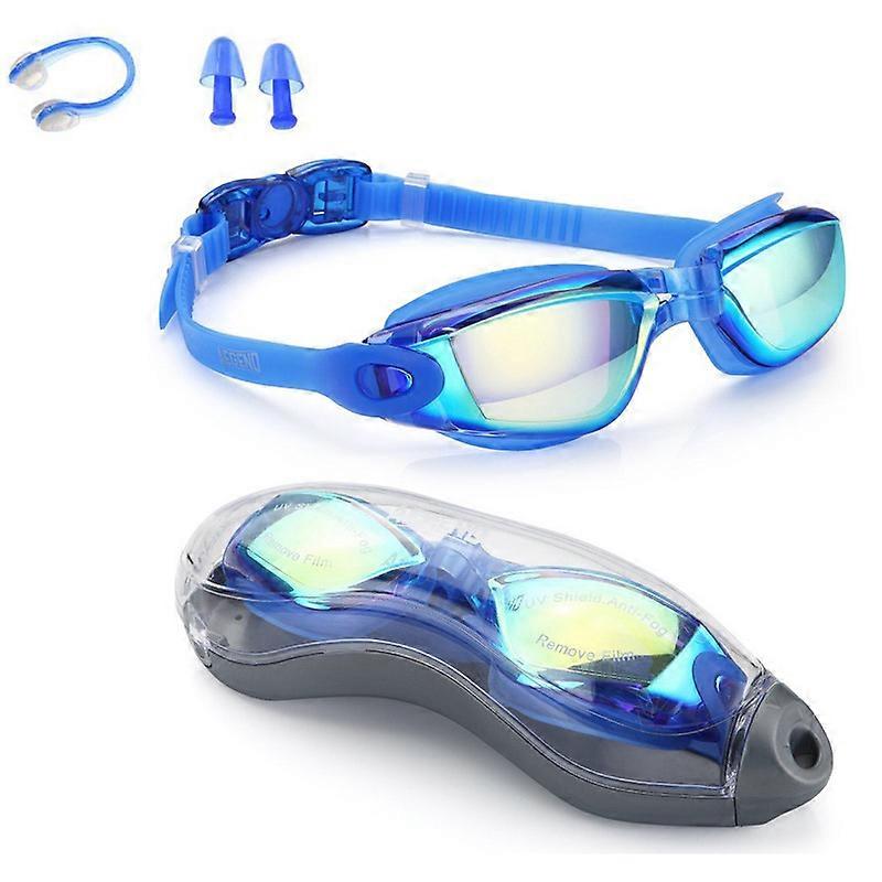 Ulkoilulasit Huurtumista estävät uimalasit Silikonilasit korvatulpilla ja nenäpidikkeilläTyyli 1