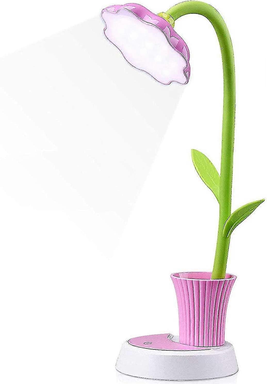 Kids Desk Lamp - Creative Rechargeable(pink)