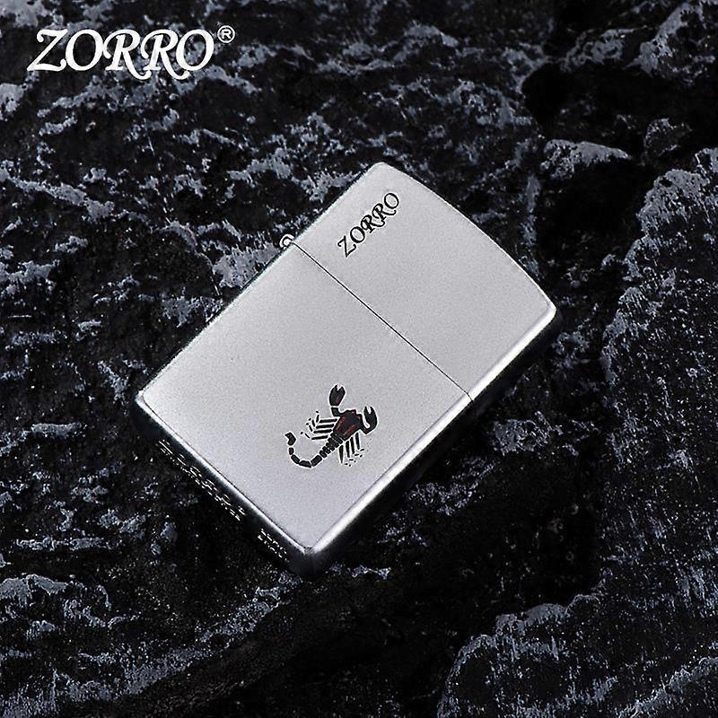 Z6003b Carved Printed Scorpion Pattern Copper Shell Kerosene Windproof High-End Gift Lighter Wholesale