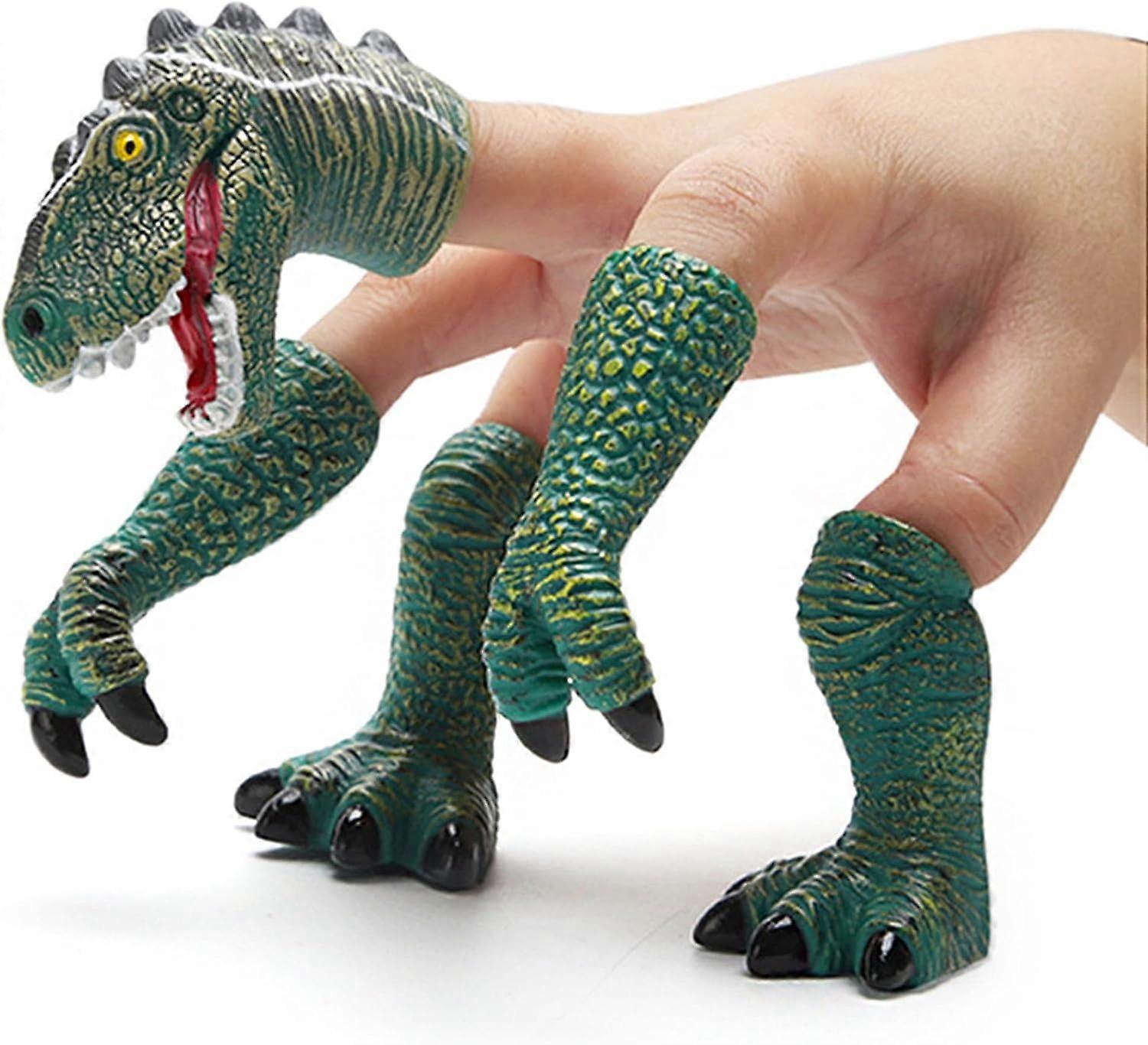 Dinosaur Finger Puppet Set, Animals Puppet Show Theater Props, Novelty Toys Weird Stuff Gifts