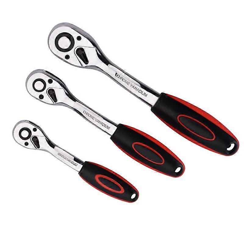Quick-falling socket wrench with 24 teeth, durable and anti-corrosion