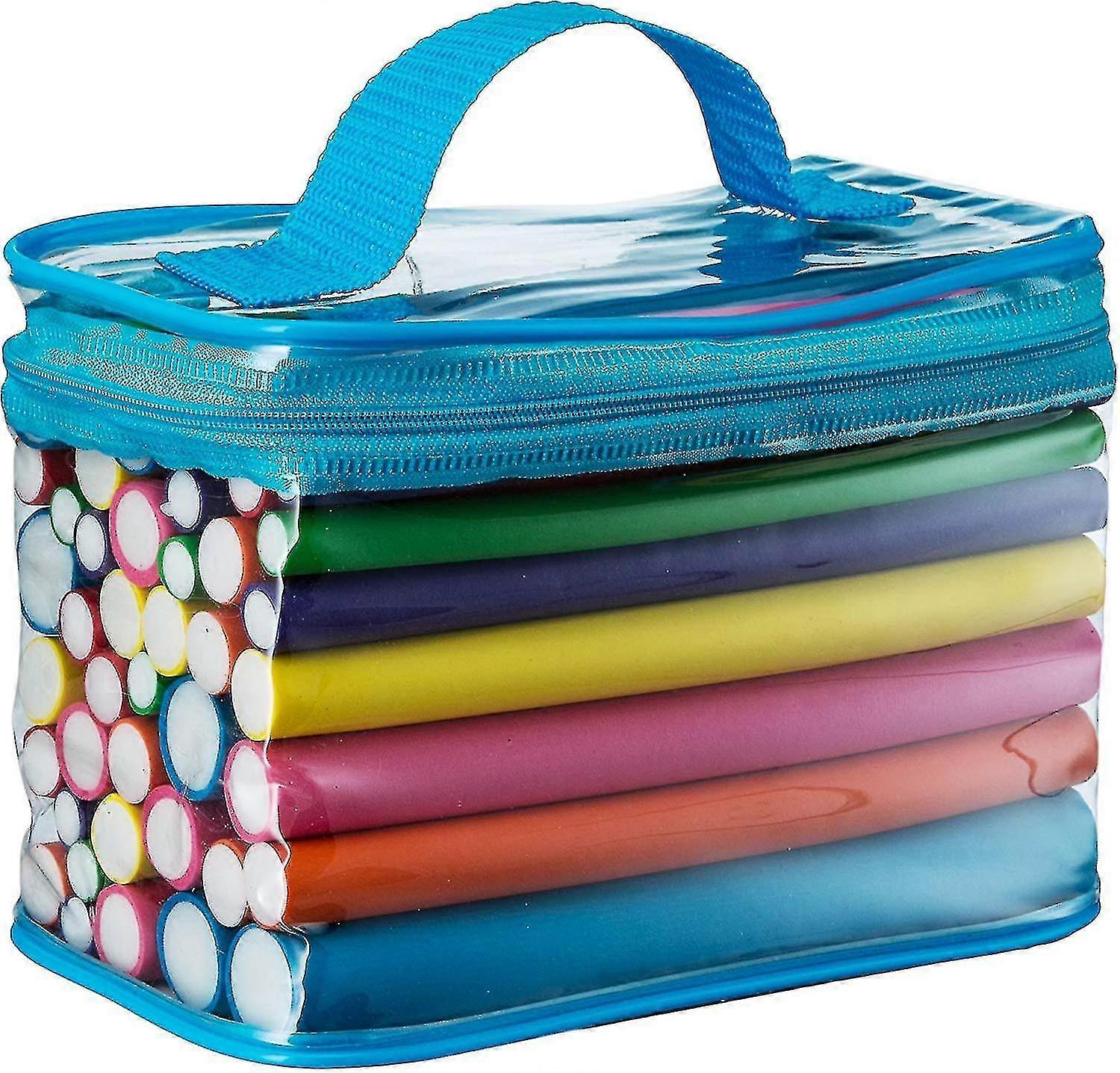 Hair Rollers 42-pack 7" Flexible Curling Rods