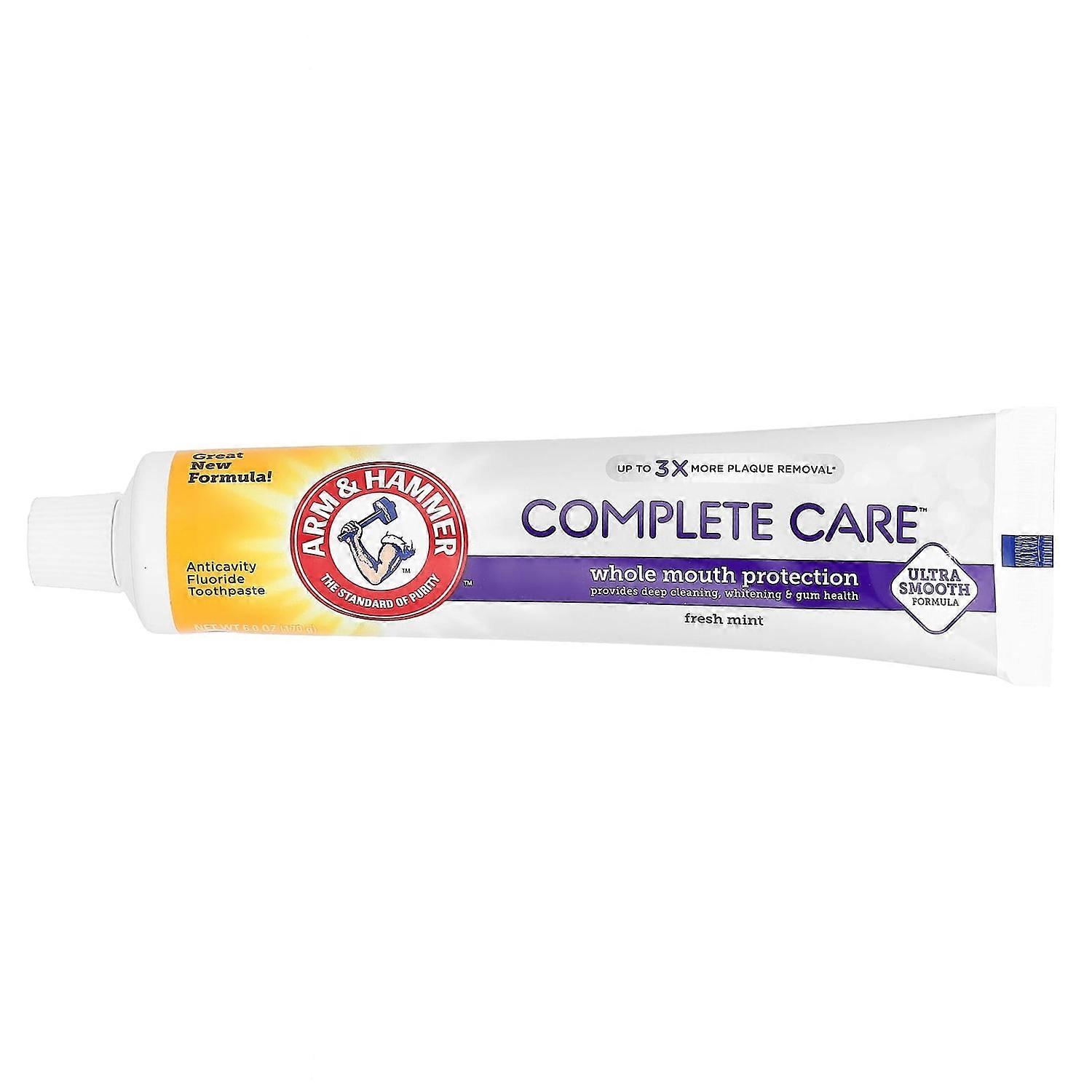 Arm & Hammer, CompleteCare, Anticavity Fluoride Toothpaste, Fresh Mint, 6 oz (170 g)
