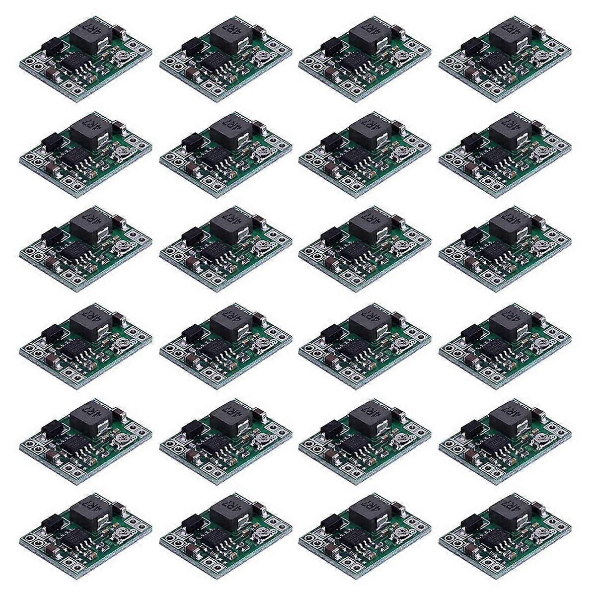 24PCS MP1584 DC-DC Power Supply Module 3A Adjustable Buck Converter for Replace LM2596 24V 12V 5V 3