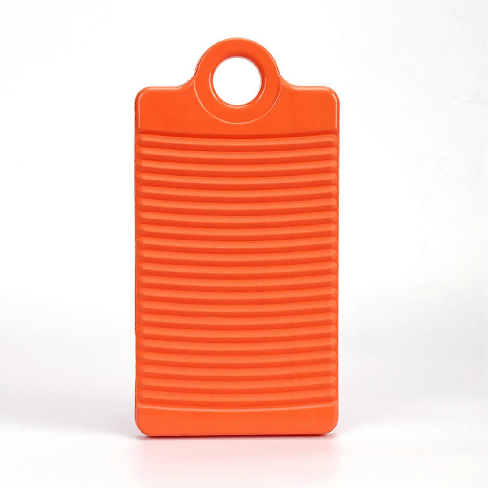 Compact Washboard with Non-Slip Slot Lightweight PP Material Portable Scrubbing Hand