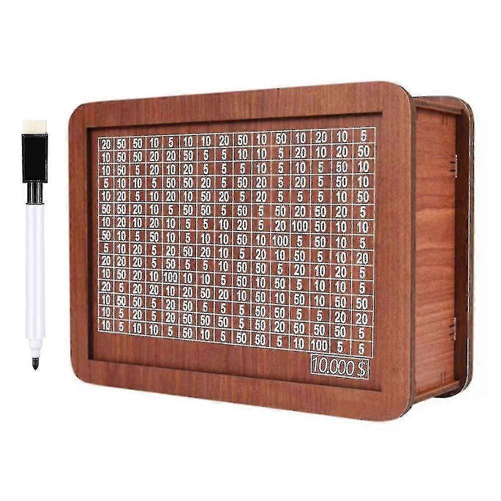 Coffre-fort en bois pour épargne