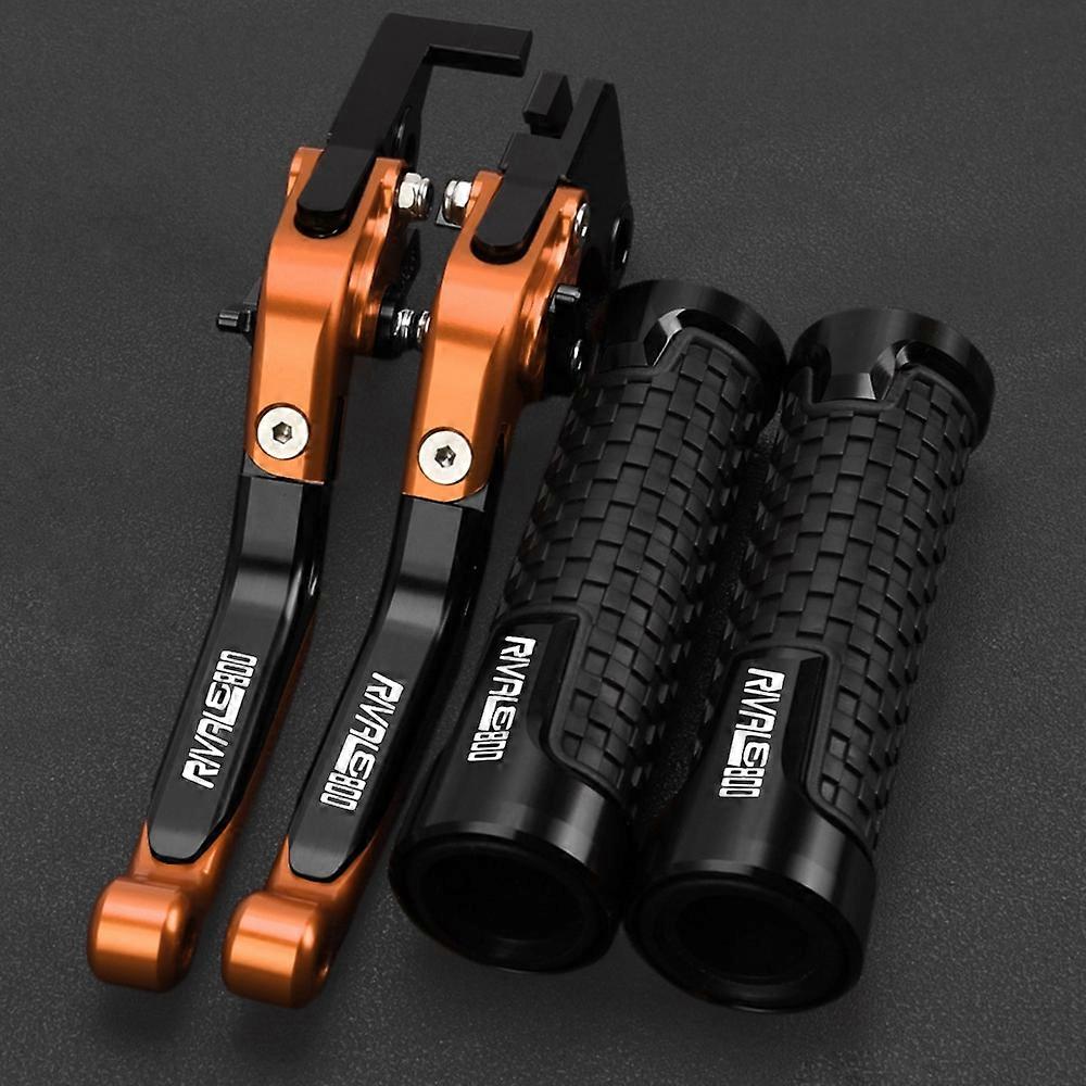 Moto Rivale800 Réglable Extensible Freins Embrayage Levier Poignée Poignée Poignées Extrémités Frein À Main Pour GUZZI Rivale800 2013-2016