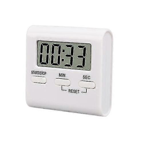 New Digital Kitchen Timer Alarm Clock Magnetic Minute Countdown Lcd For Cooking