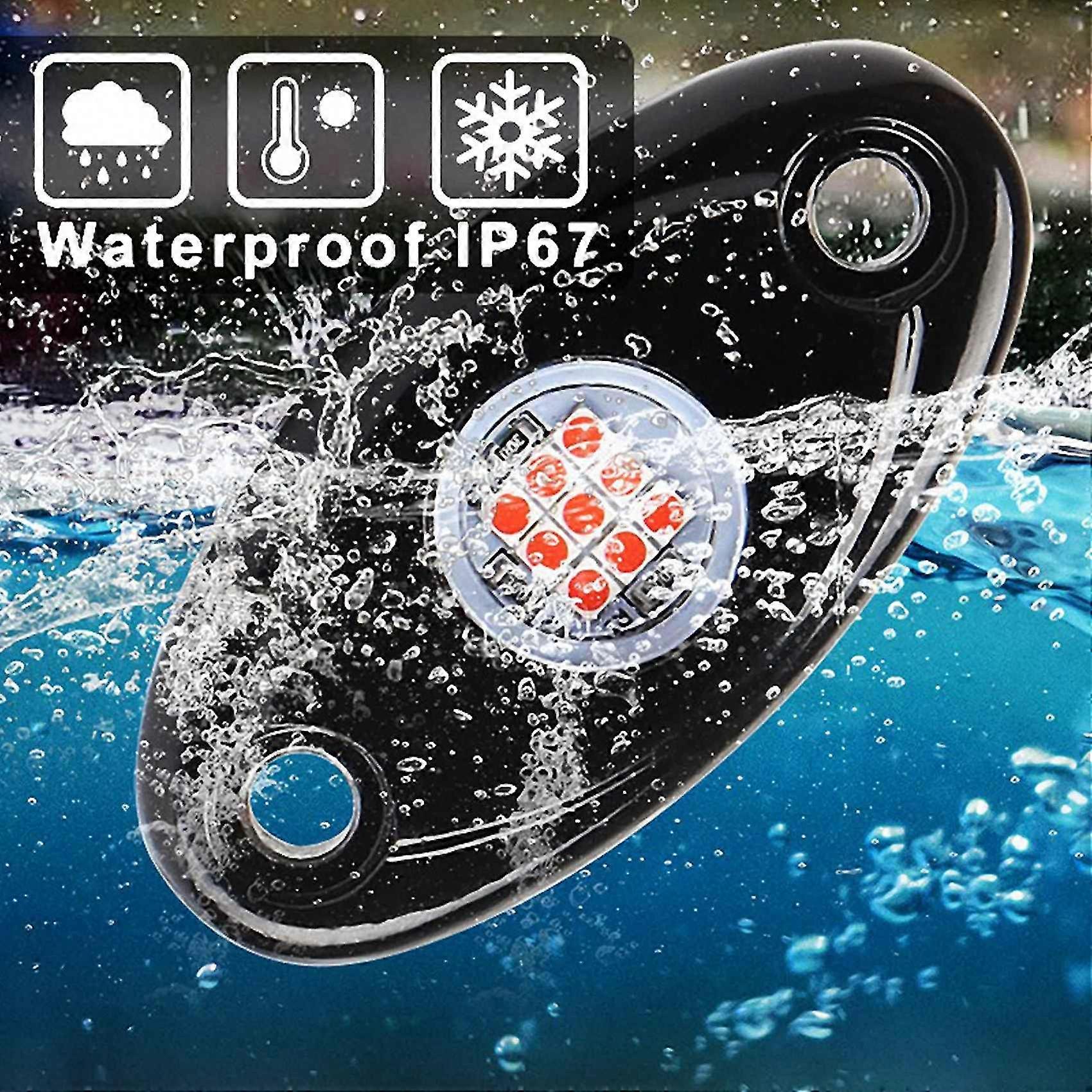 Aggiornato 4 6 8 Pod Rgb Led Rock Lights Con Controllo App Blu E Dente Modalit&agrave;