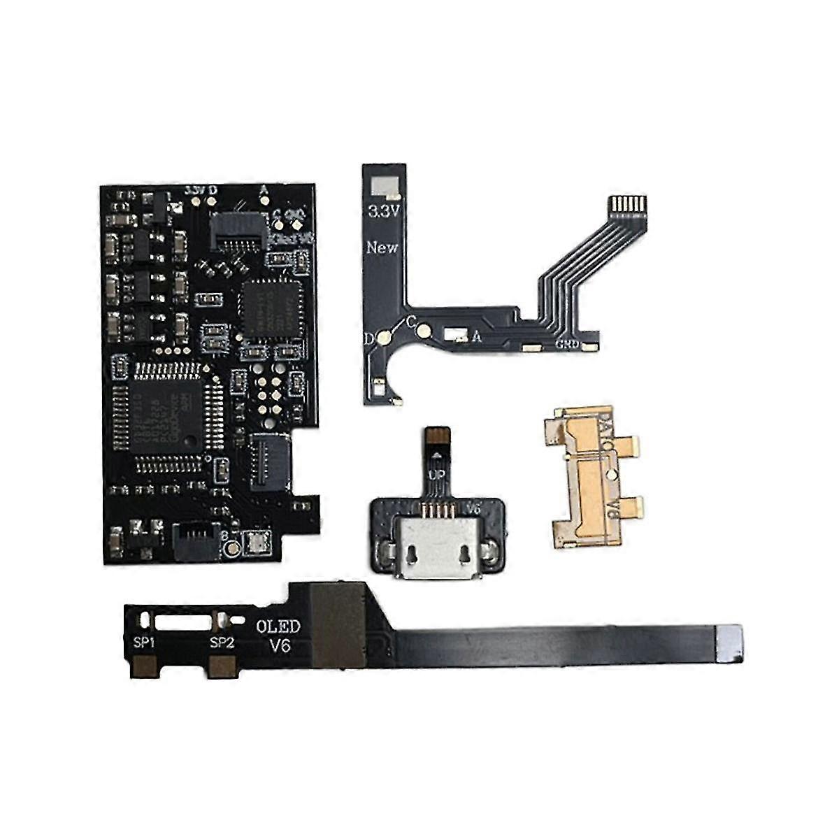 Brand New 1 Set Upgradable Flash Memory Oled/lite/ Core/oled V6 Core Chip Rp2040 Game Console Accessories C