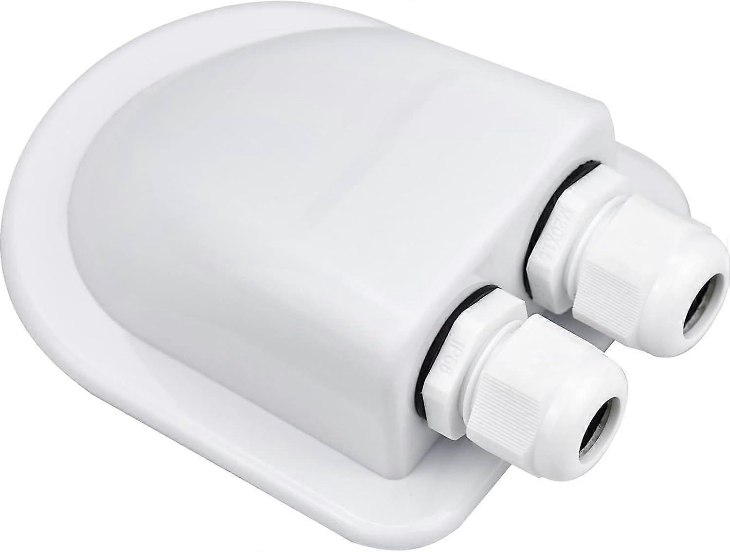 Solar roof pass-through, roof pass-through, motorhome cable pass-through, ABS cable pass-through, 11*9.5*4cm
