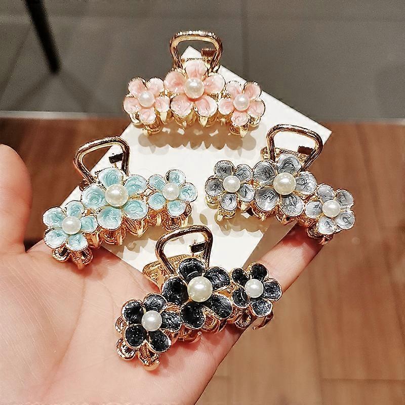 Retro Blommor Hårklor Damer Barrettes