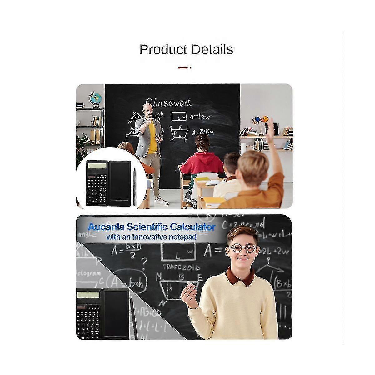 Solar Scientific Calculator With Writing Tablet Functions Engineering Financial Calculator For Scho