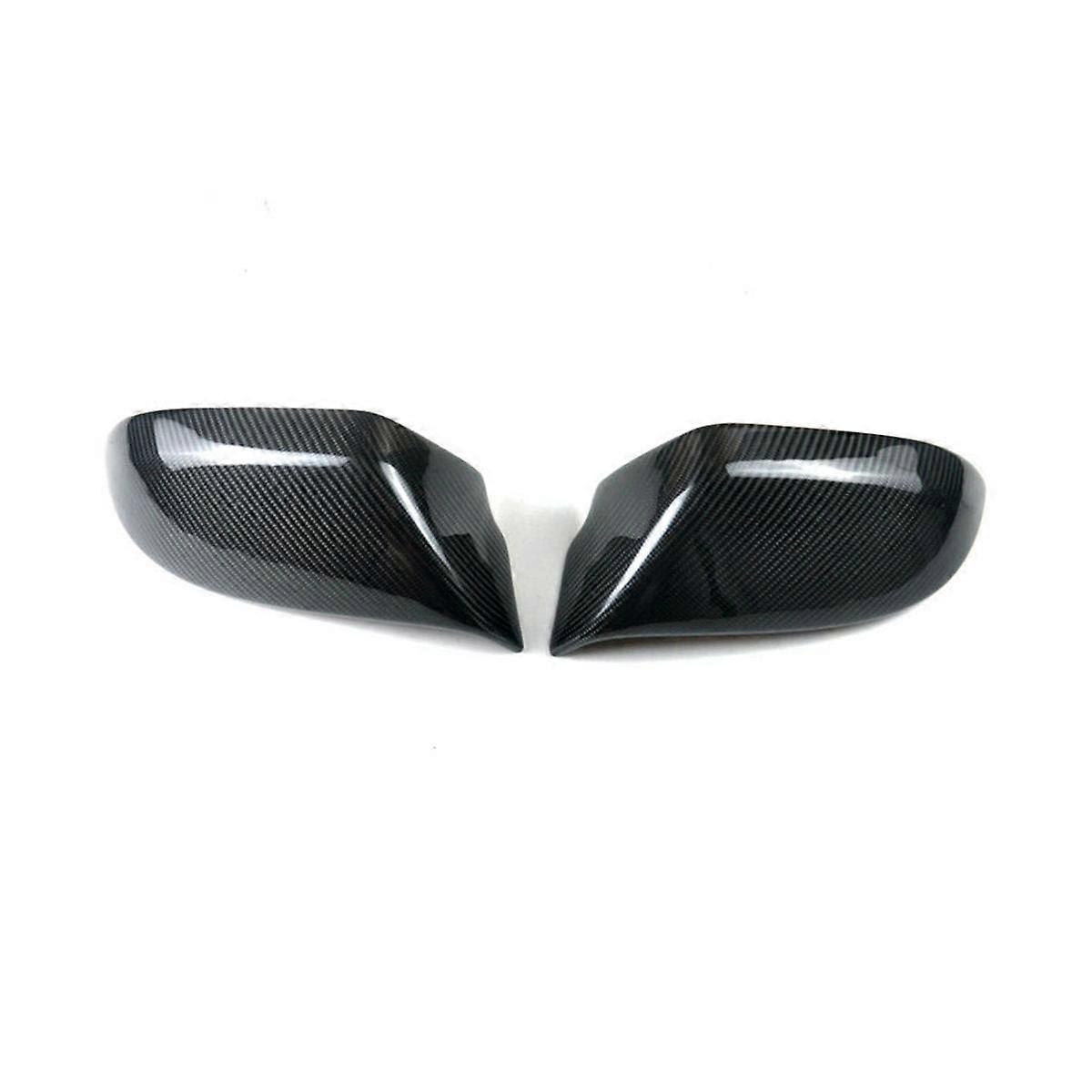 For 11-18 A7 Carbon Fibre Retrofit Mirror Housing Reversing Mirror Cover Reflector Stickers