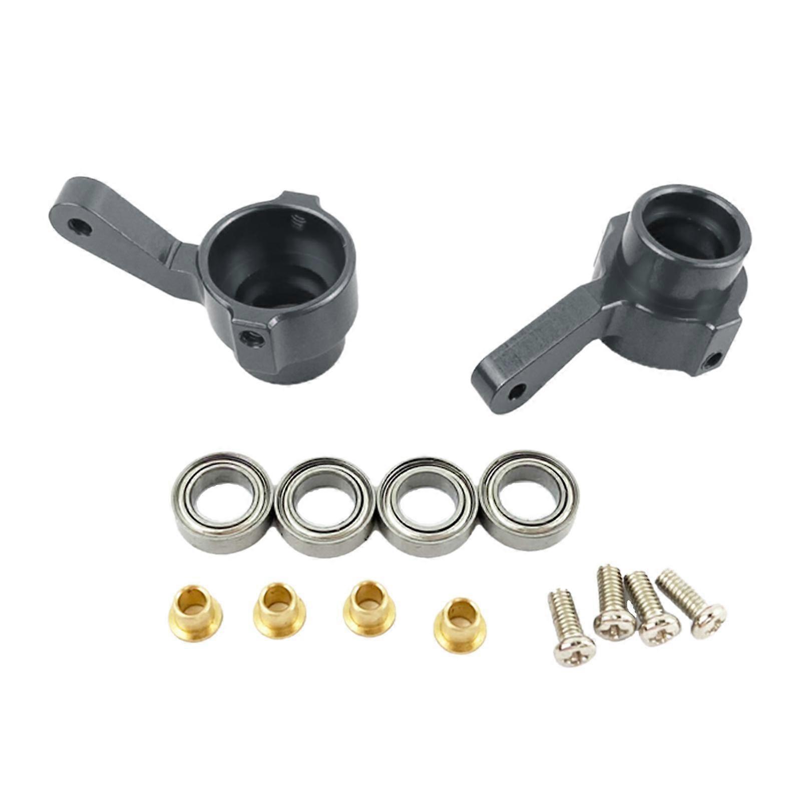 RC Car Front Axle Steering Hub Carrier for WPL All 1/16 Scale RC Crawler Car Upgrade Parts , Red