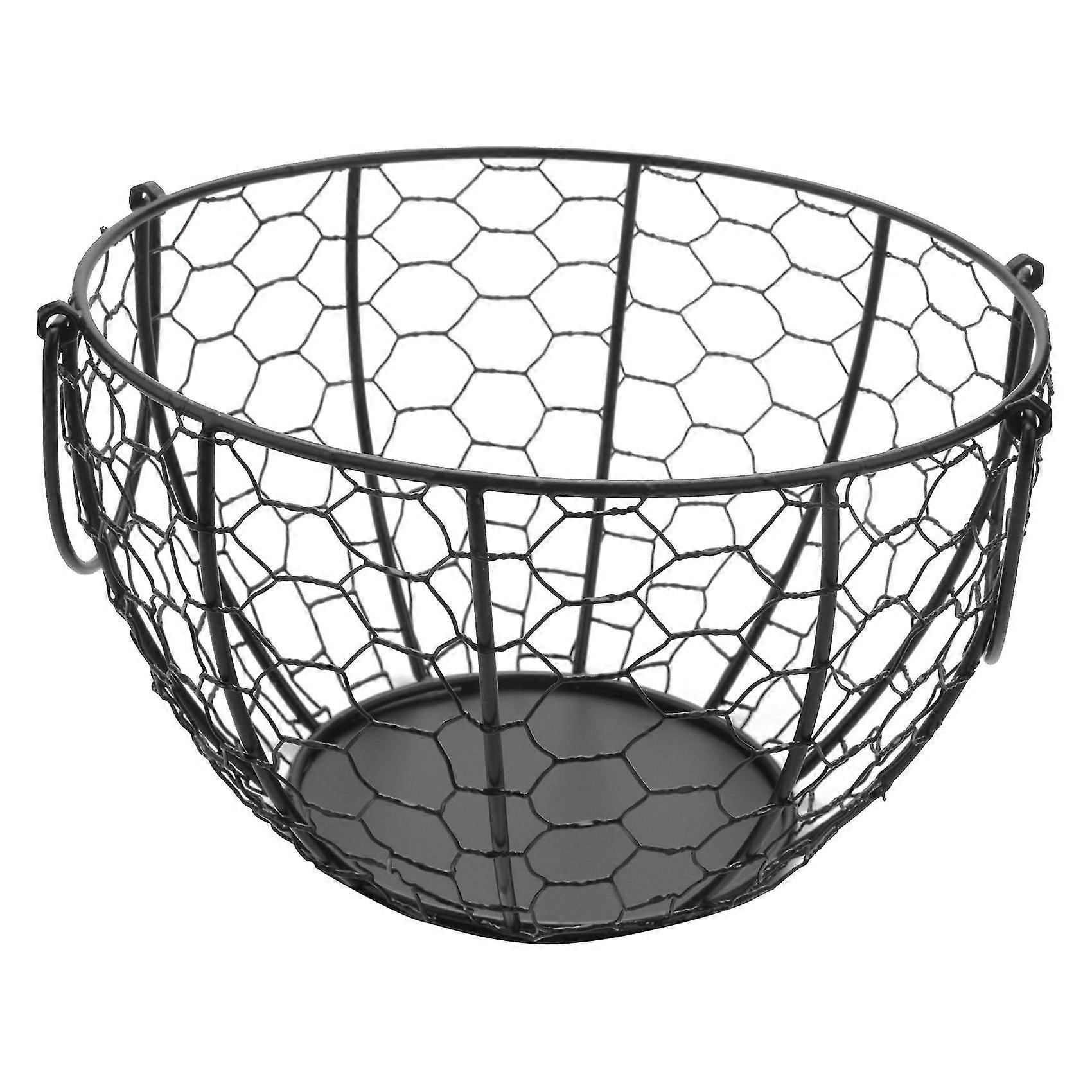 iron egg storage basket fruit basket decoration kitchen accessories b