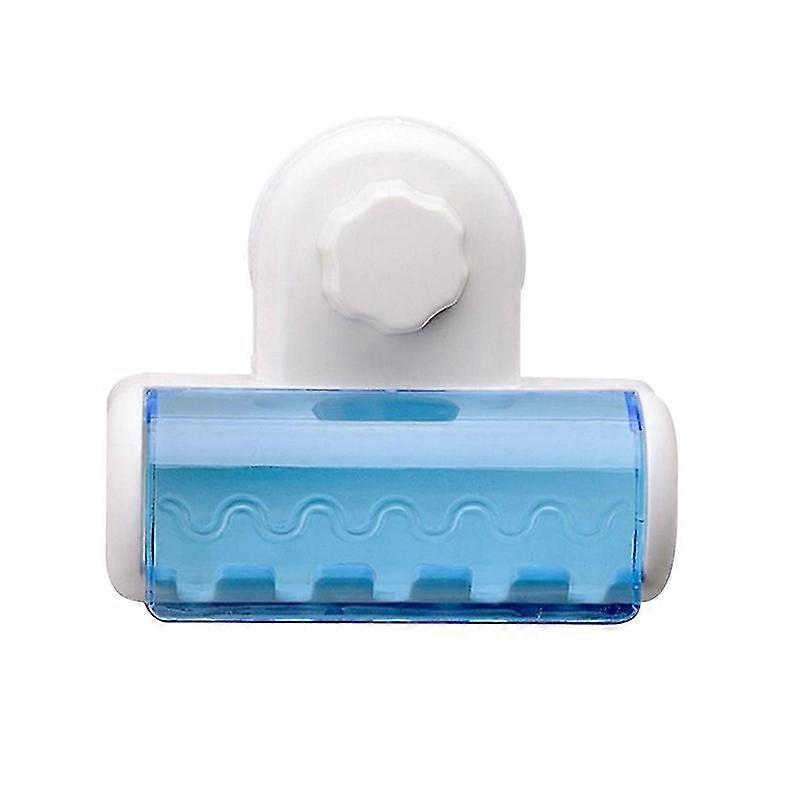 Bathroom Kitchen Wall Mounted 5 Slots Dustproof Toothbrush Holder Storage Box Jikaix