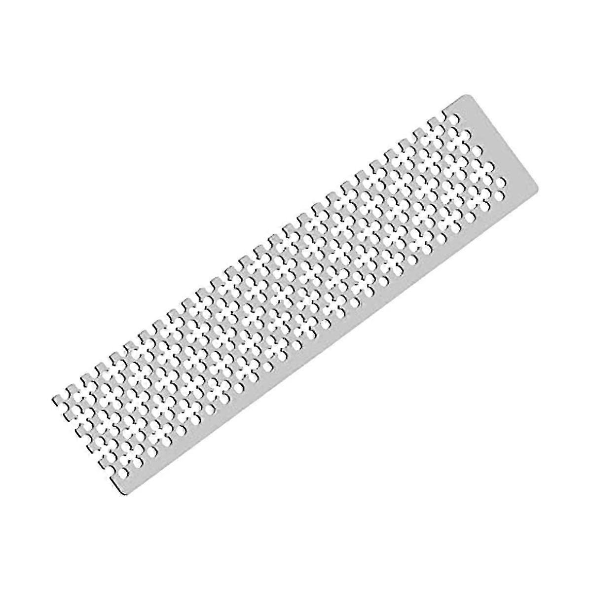 Stainless Steel Ruler Diy Ruler Mesh Ruler Square Tool Embroidery