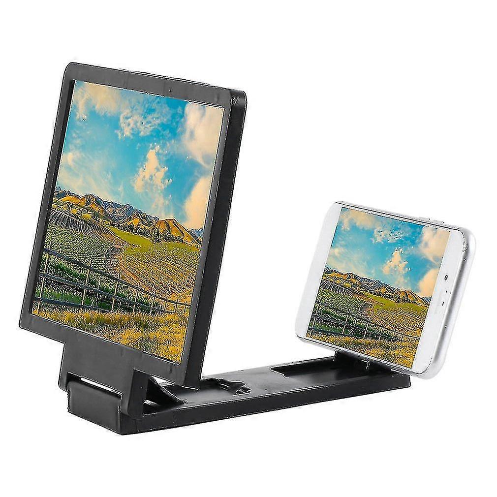 Mobile Phone Screen Magnifier Eyes Protection Display 3d Video Screen Amplifier Folding Enlarged Expand Stand Holder