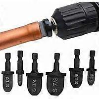 TCGG-Pezzi Cuscinetto Espansore Tubo, Tagliatubi Rame Acciaio Manico Esagonale Condizionatore d'Aria Set di Strumenti per Stampaggio Tubi di Rame Mult