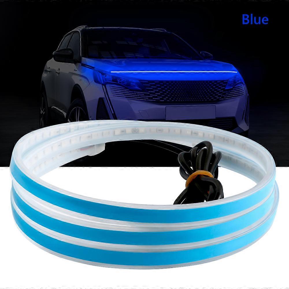 Guadsun LED RGB 150CM 180CM Scheinwerfer Motorhaube Licht APP Remote Strip Tagfahrlicht Flexible dekorative Atmosphäre Lampen