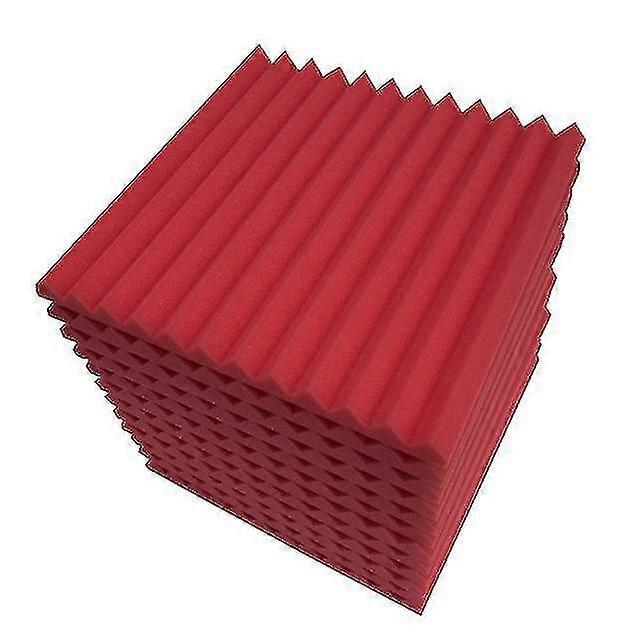 12pcs/24pcs Studio Acoustic Foam Sound Foam Sound Proofing Protective Sponge Soundproof Absorption Treatment Panel