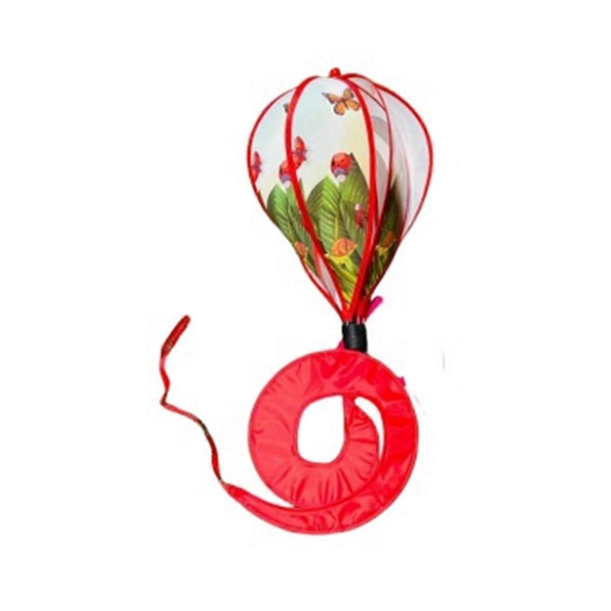 Pendentif montgolfière de jardin, moulin à vent rotatif, décoration suspendue B