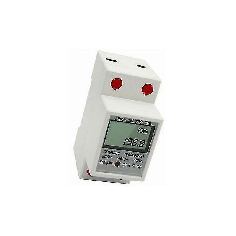 Power Consumption Monitor Energy Meter 5-80A 220V 50Hz