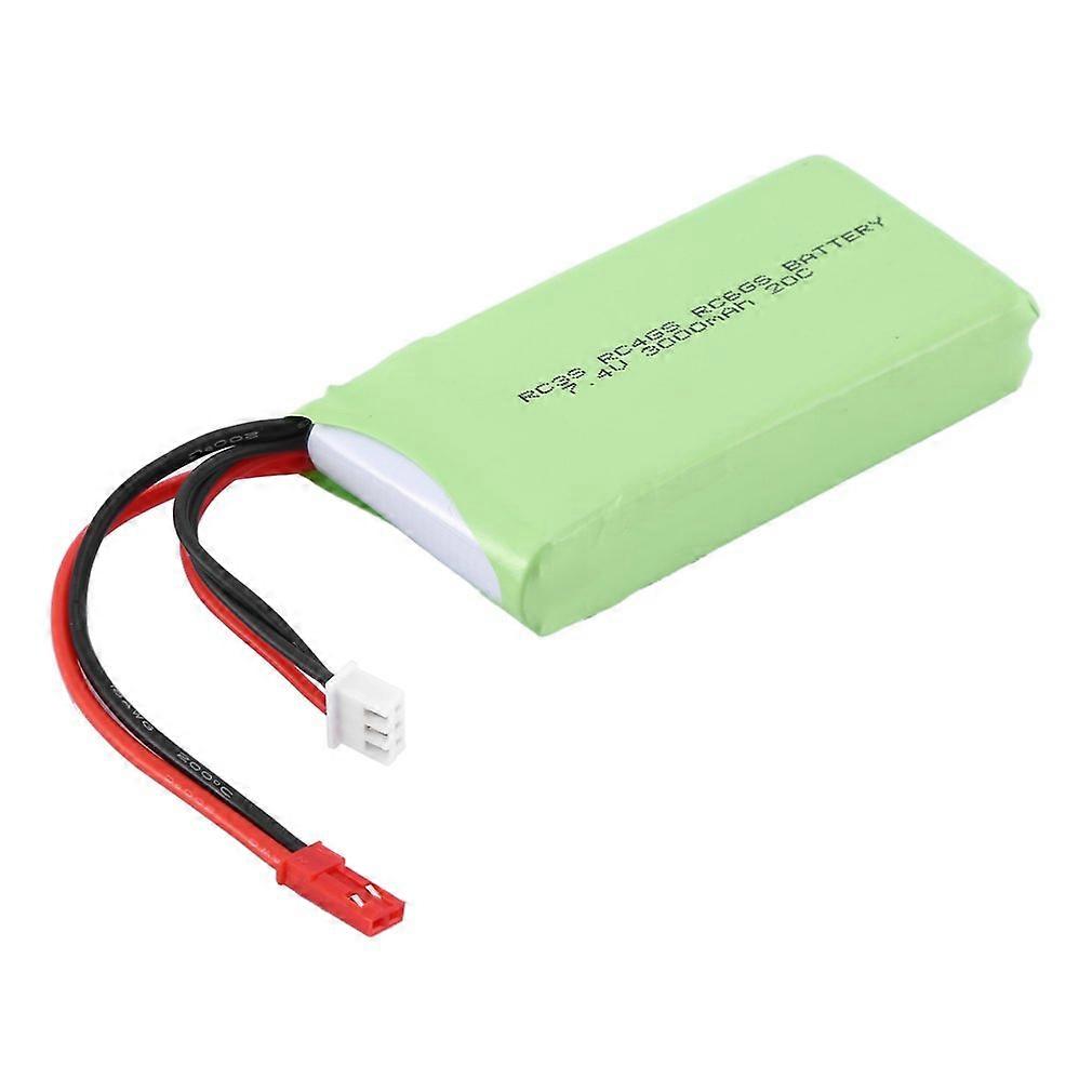 7.4V 3000MAH 20C 2S Lipo Battery JST Plug For Radiolink RC4GS RC6GS Transmitter Li-Polymer RC Transmitter RC Spare Parts
