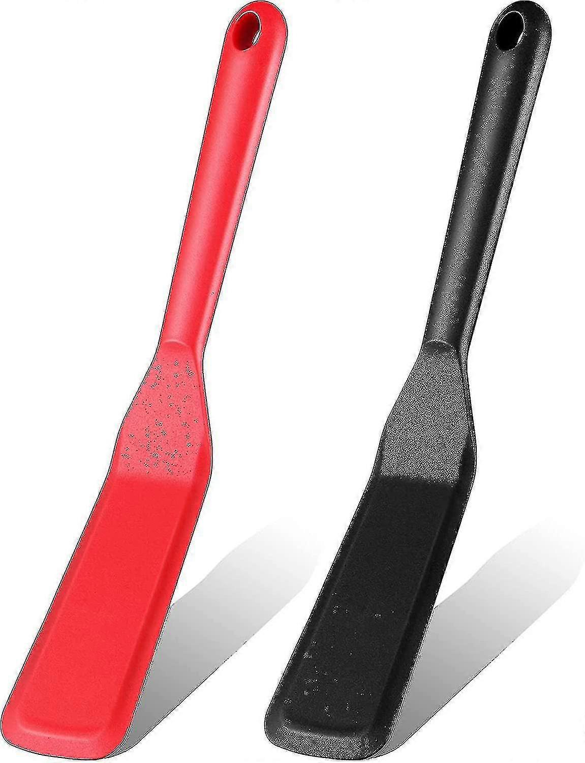 2 Pieces Silic Spatula Omelette Spatula Ant Pancake Non-stick Ing Spatula PXCL