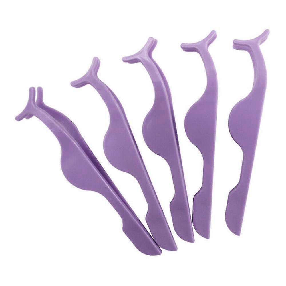 False Eye Lash Eyelash Tweezers Clip Makeup Cosmetic Applicator Tool