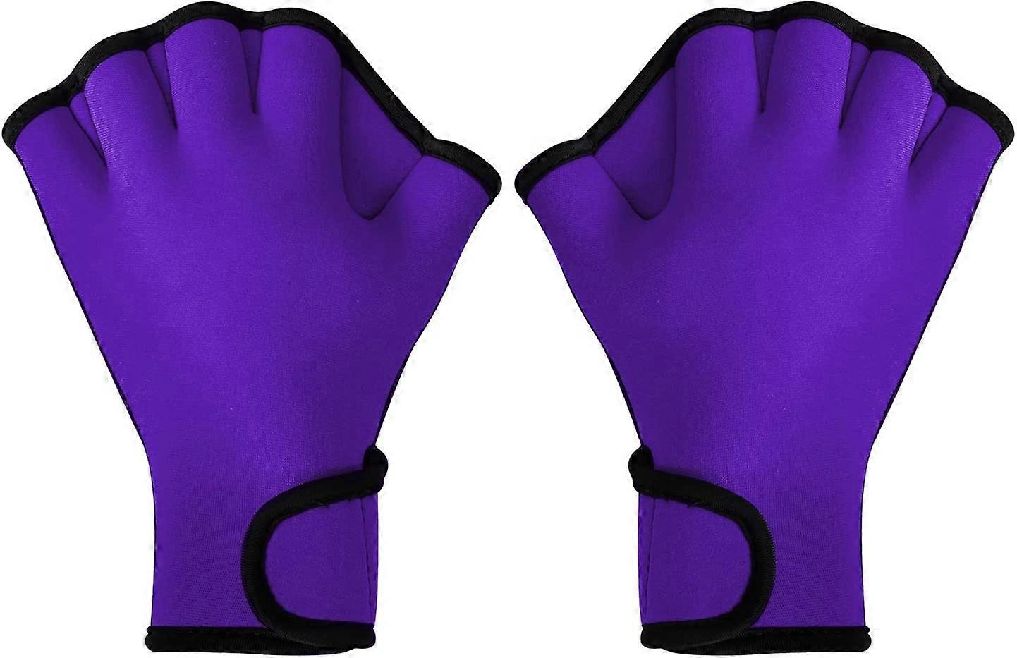 Vattenhandskar för att hjälpa överkroppen motstånd, simhudade simhandskar väl sömmar, ingen blekning, storlekar för män kvinnor vuxna barn vattengymnastik