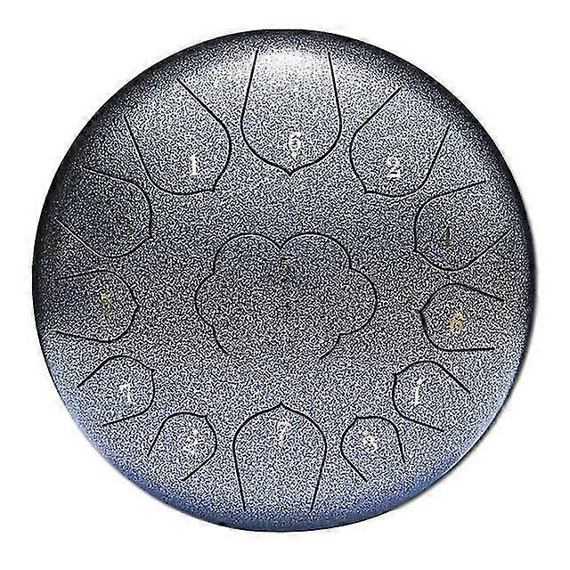 New 12 inch mini drum 13 tones steel tongue drum kit tune c empty spirit drum percussion hand pan drum musical instruments