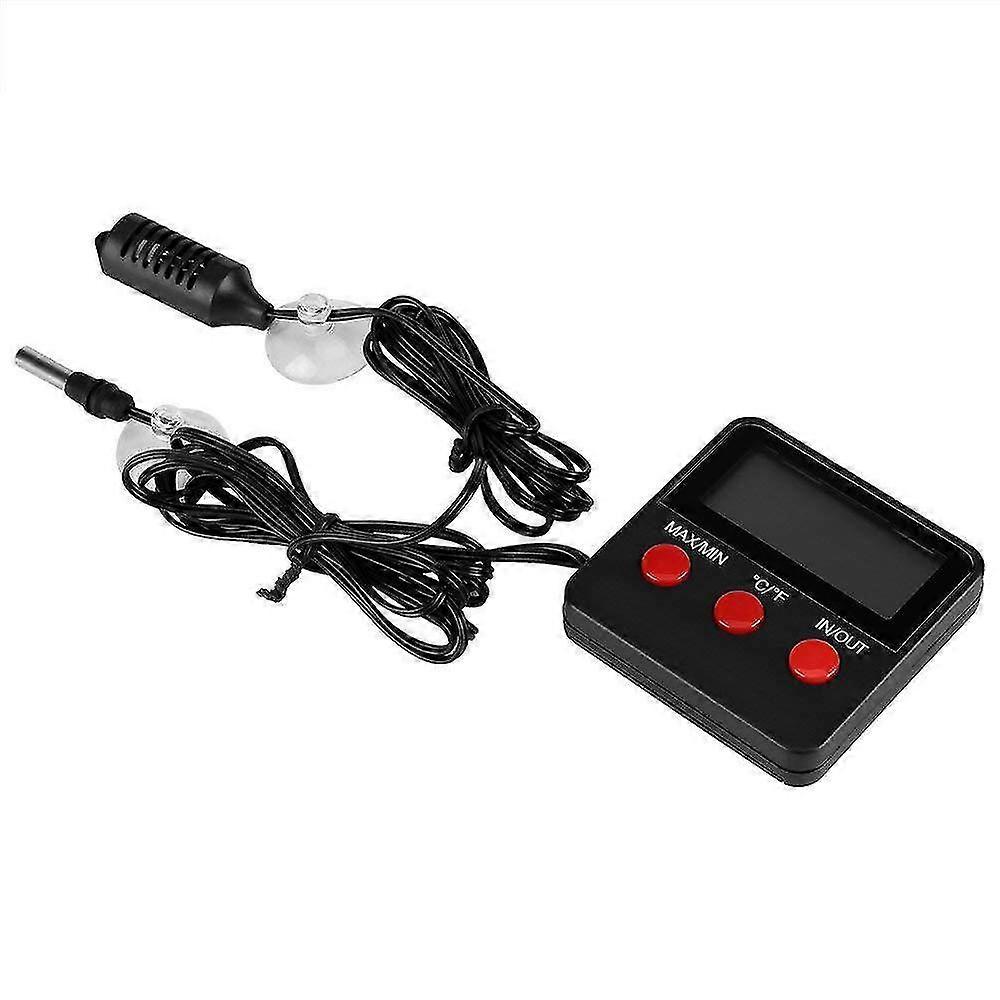 Easy To Read Reptile Tank/egg Incubator Digital Thermometer/hygrometer Measure Your Temperature And Humidity